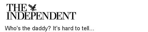 Image de l'article Who's the daddy ? It's hard to tell...