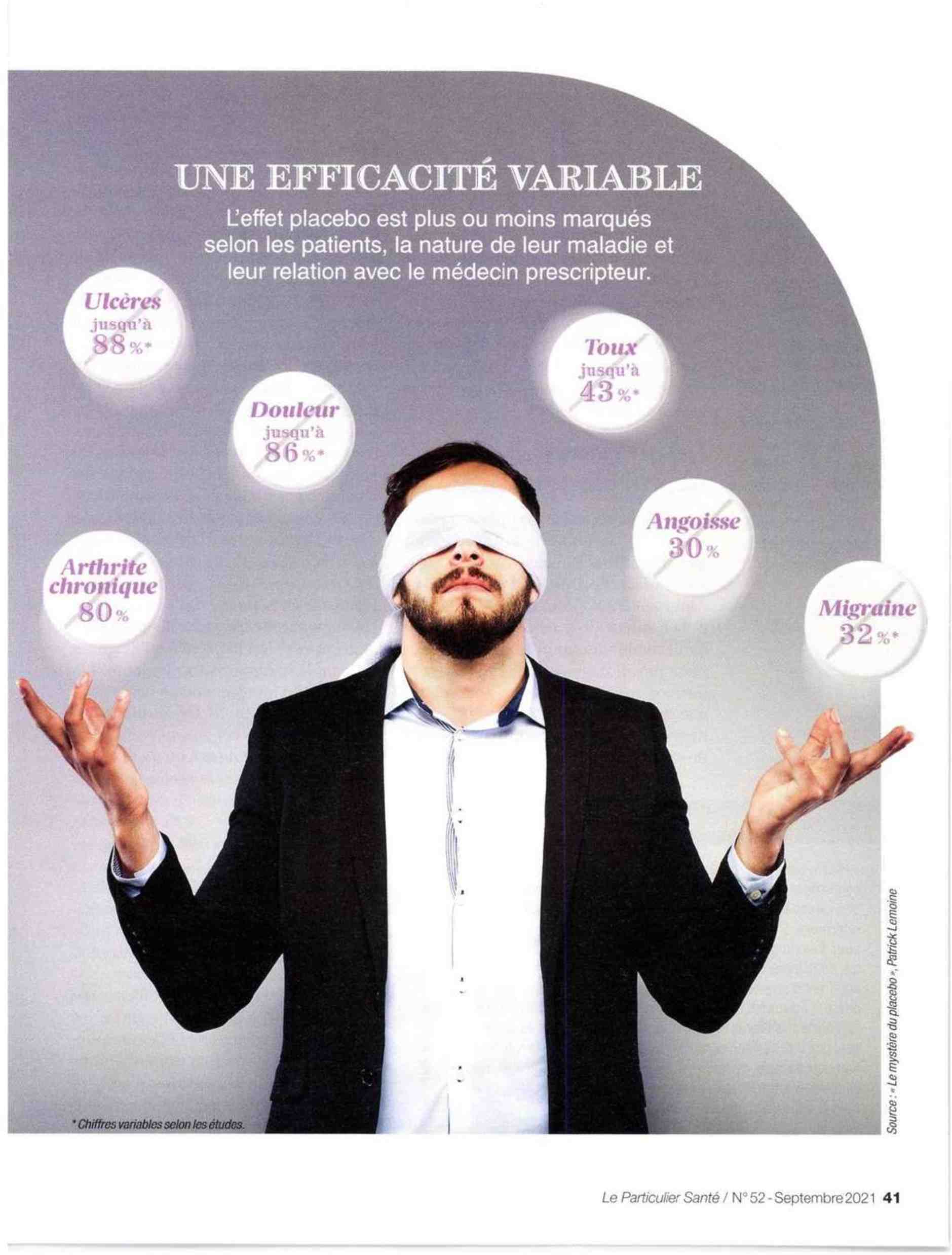 Image de l'article Les mystères de l'effet placebo