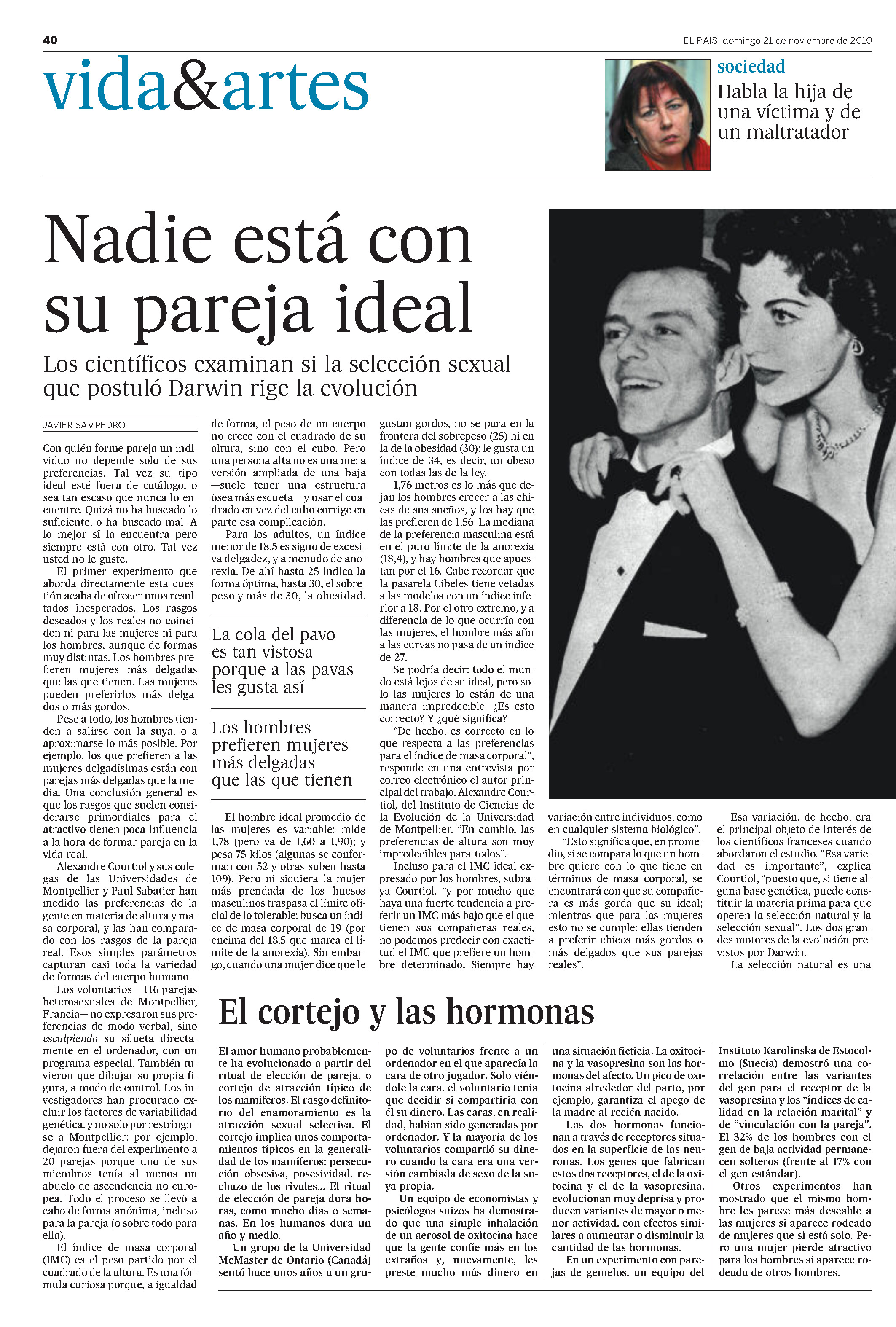 Image de l'article Nadie está con su pareja ideal